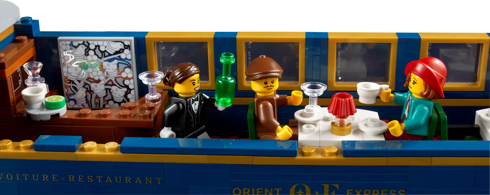 Compatible - IDEAS - 21344 - The Orient Express Train - 2504 Pieces
