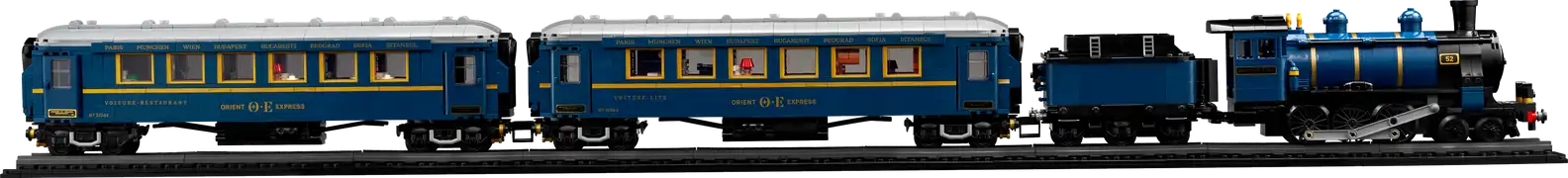 Compatible - IDEAS - 21344 - The Orient Express Train - 2504 Pieces