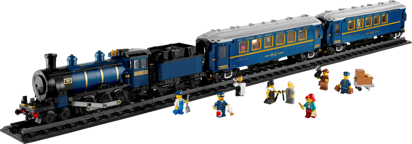 Compatible - 21344 - IDEAS - The Orient Express Train - 2504 Pieces