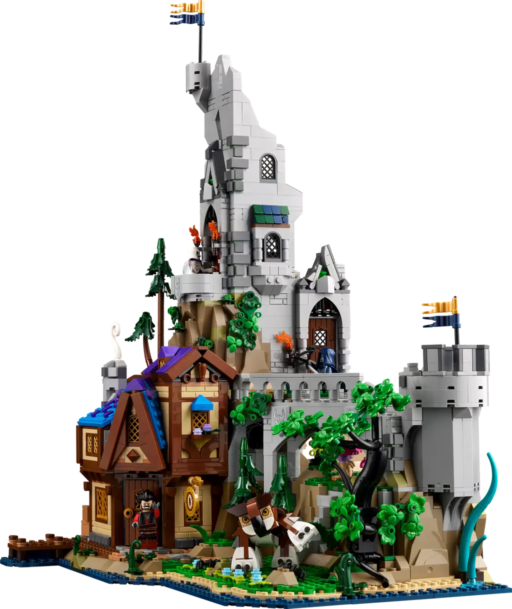 Compatible - IDEAS - 21348 - Dungeons And Dragons- Red Dragon's Tale - 3745 Pieces