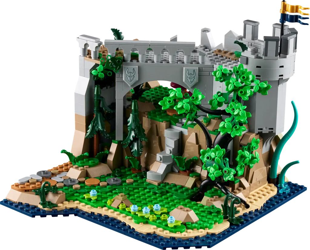 Compatible - IDEAS - 21348 - Dungeons And Dragons- Red Dragon's Tale - 3745 Pieces