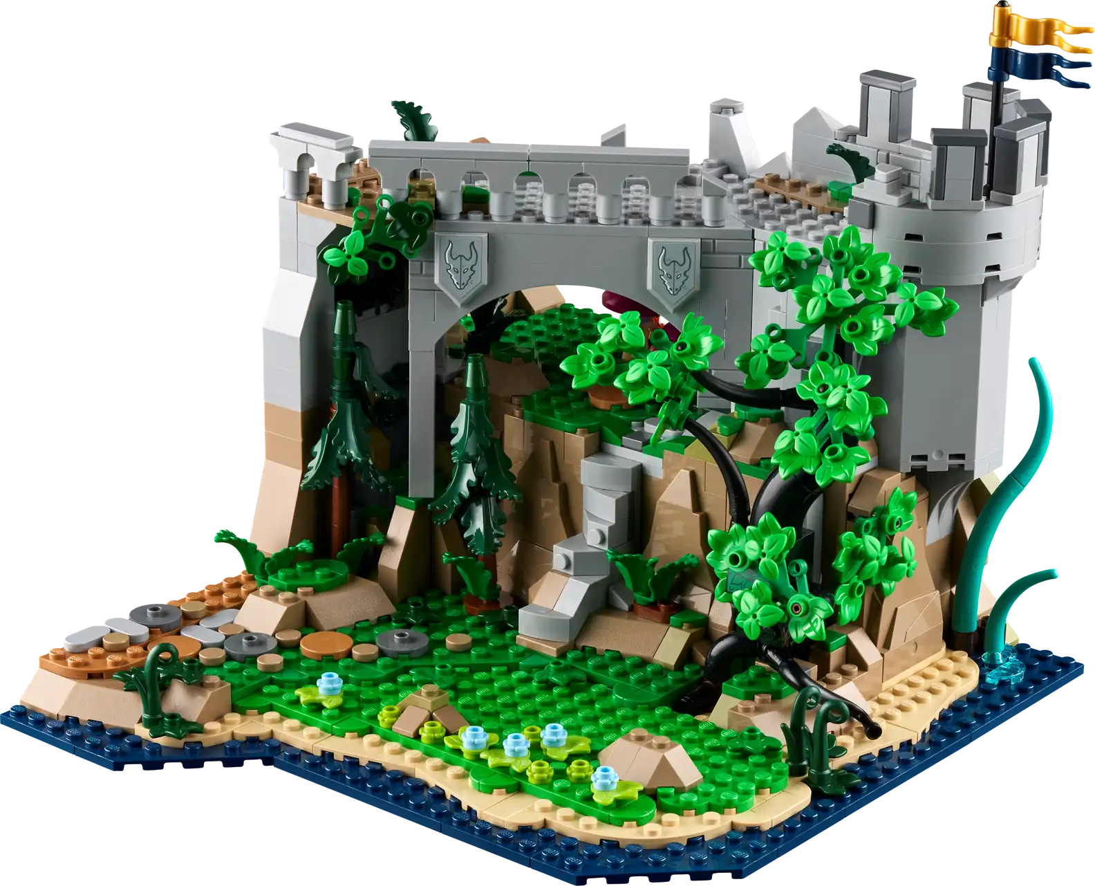 Compatible - IDEAS - 21348 - Dungeons And Dragons- Red Dragon's Tale - 3745 Pieces