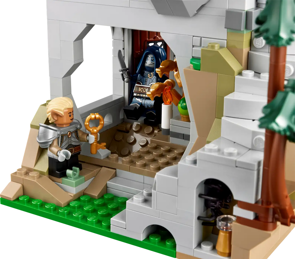 Compatible - IDEAS - 21348 - Dungeons And Dragons- Red Dragon's Tale - 3745 Pieces