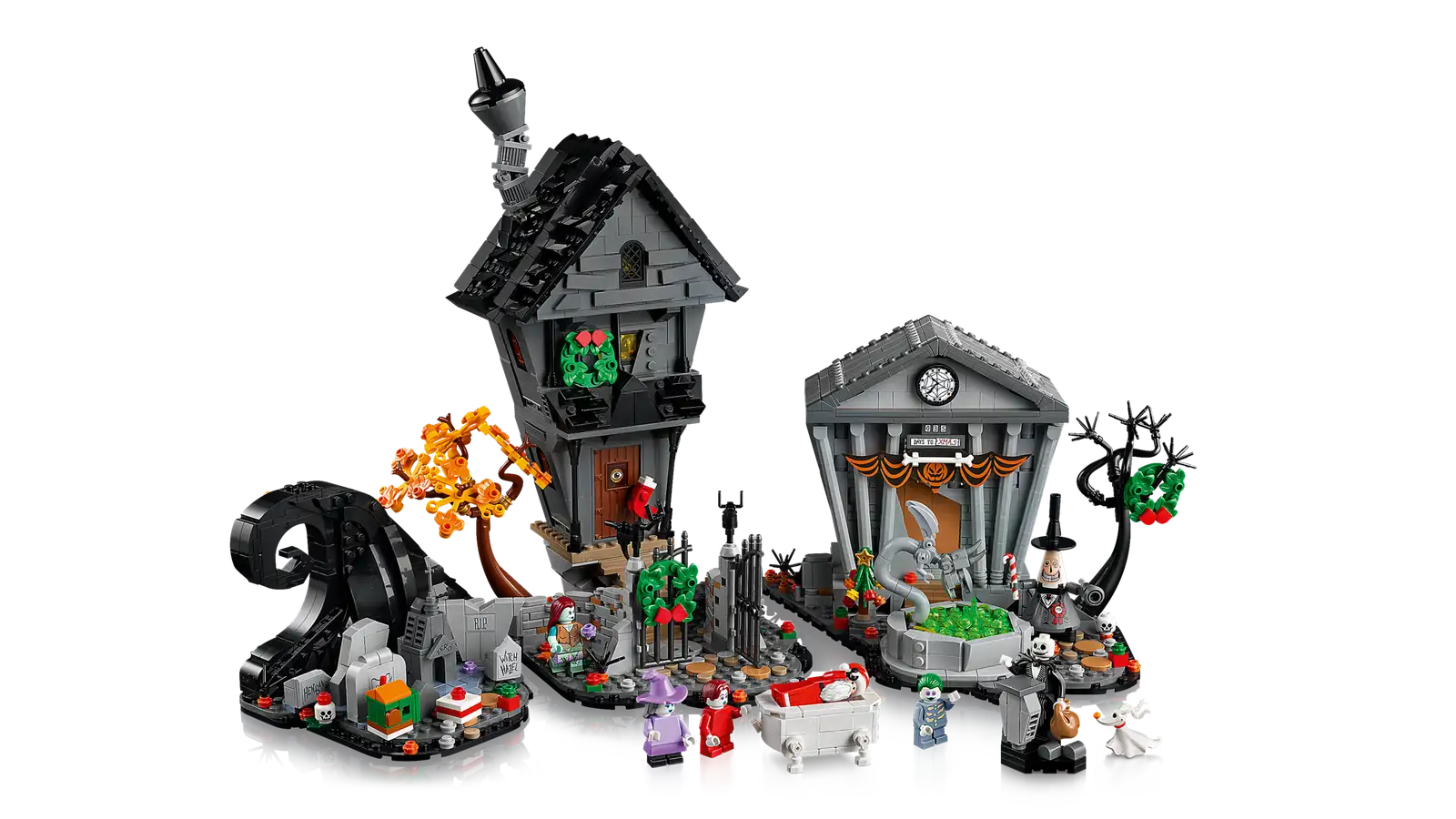Compatible - IDEAS - 21351 - Disney Tim Burton's - The Nightmare Before Christmas - 2193 Pieces