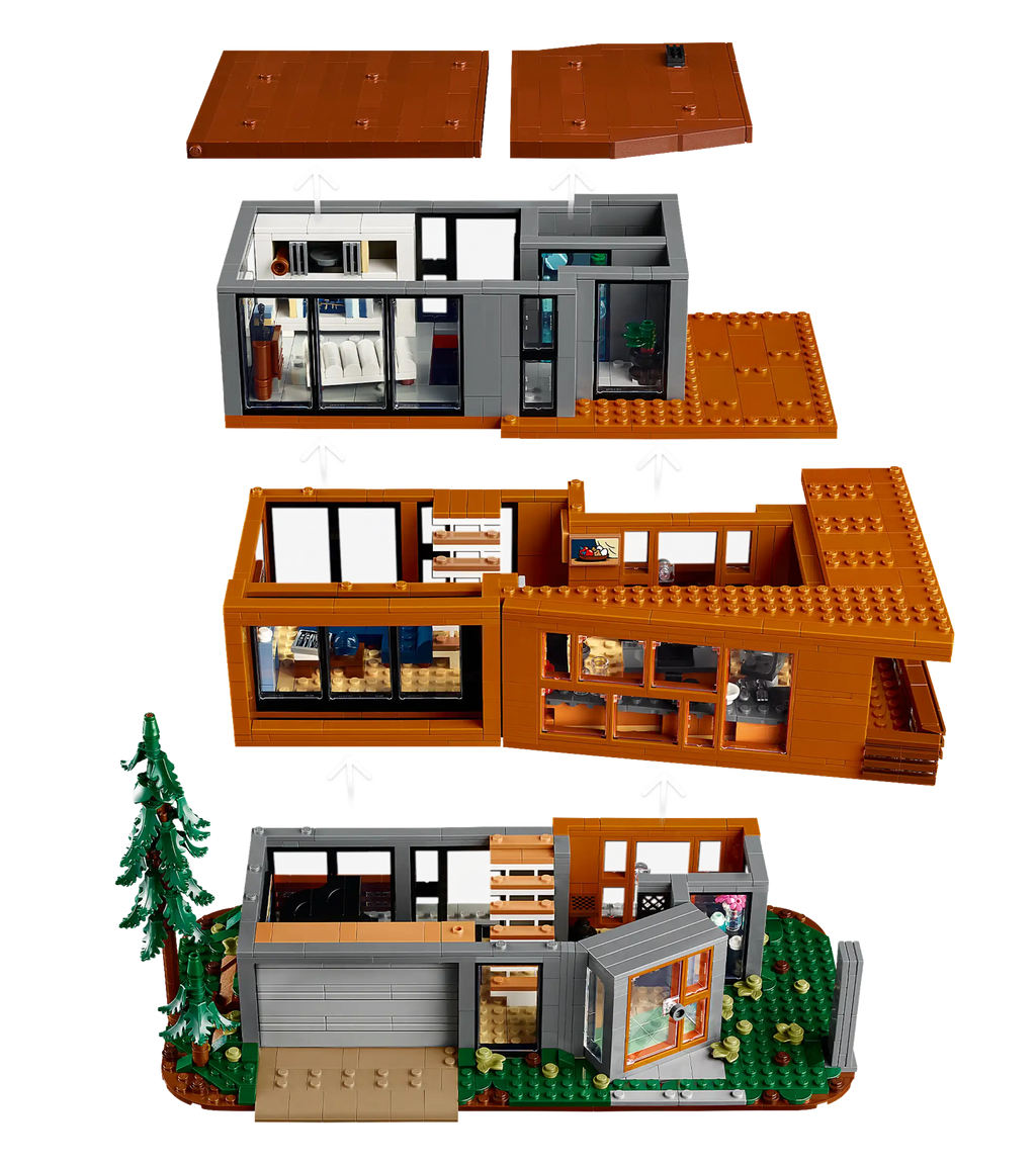 Compatible - IDEAS - 21354 - Twilight The Cullen House - 2001 Pieces
