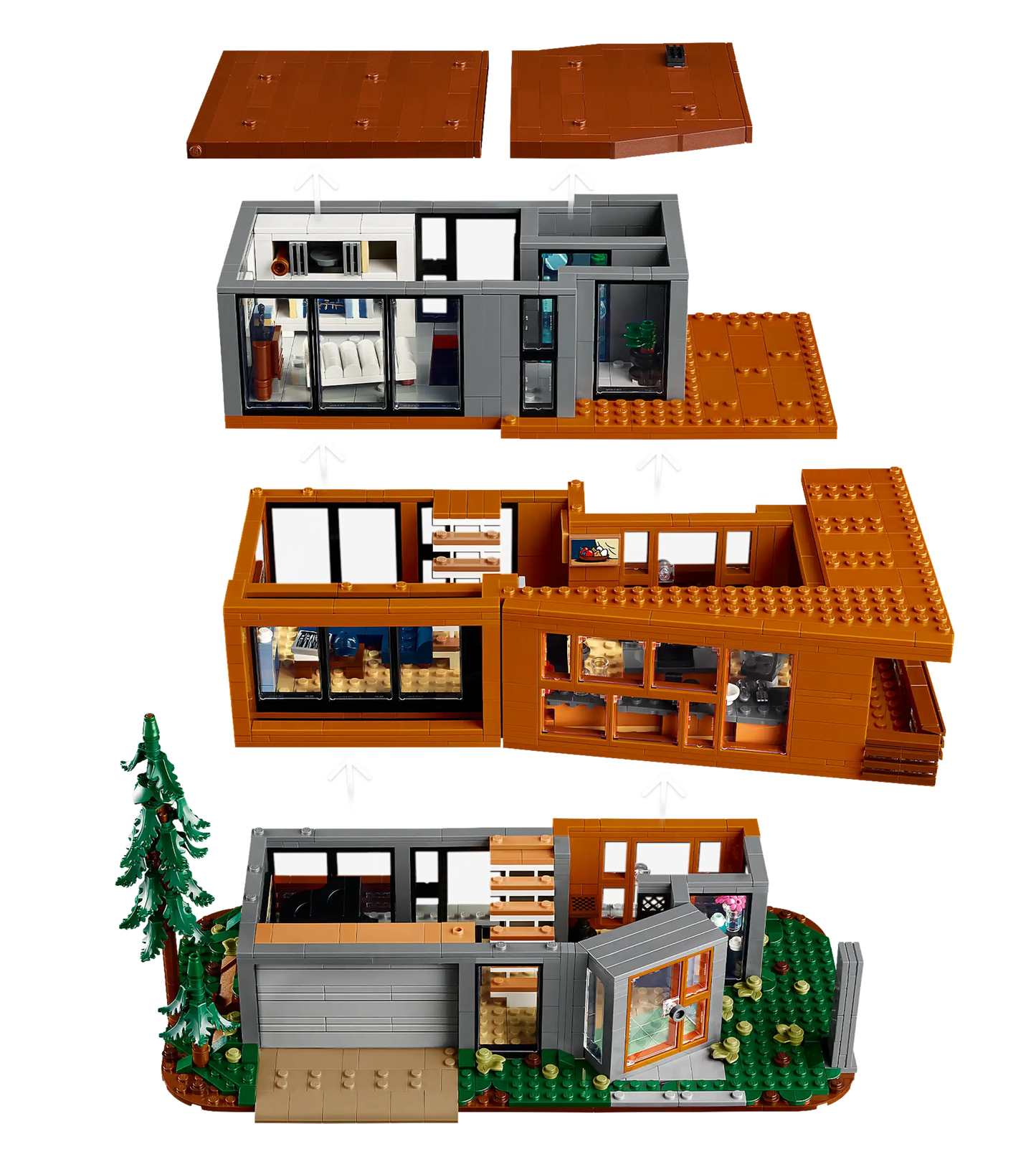 Compatible - 21354 - Twilight The Cullen House - 2001 Pieces
