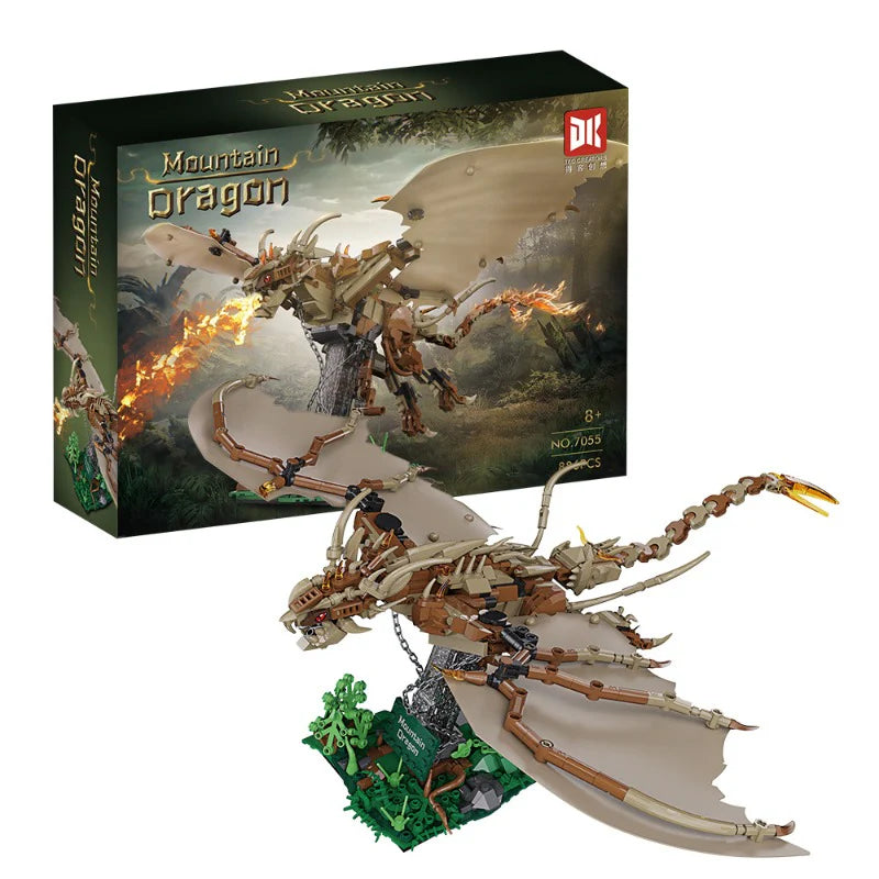 DK - 7055 -  Hungarian Horntail - 886 Pieces (Group Order Discount Not Applicable)