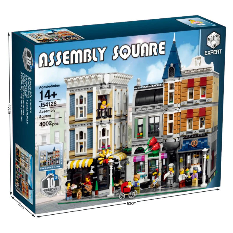 Compatible - Icons - 10255 - Assembly Square - 4016 Pieces