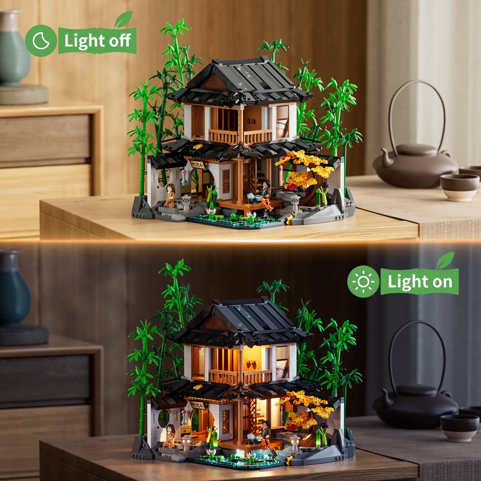 Lumibricks - L0975 - Bamboo House - 2432 Pieces