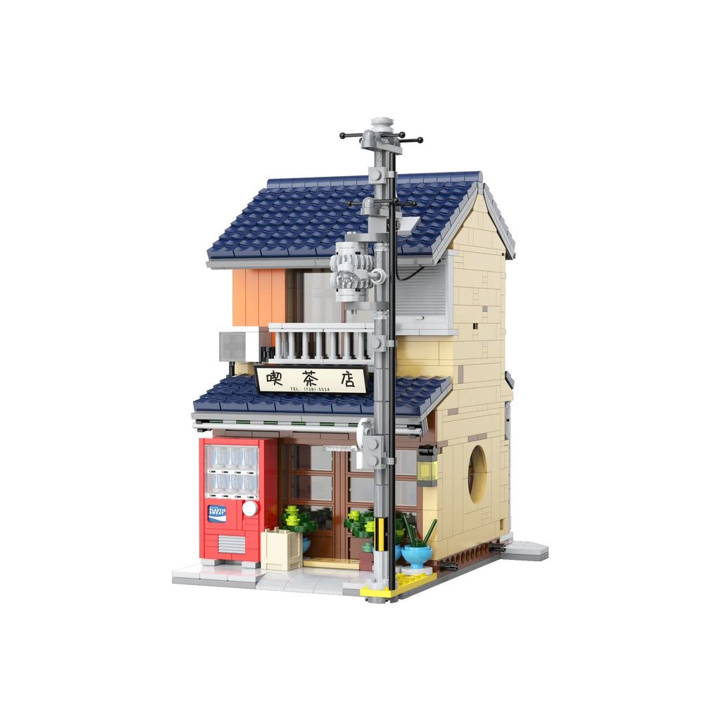 CaDA - C66010 - Japanese Kissaten (Tea) Shop - 1200 Pieces - LED Kit Included