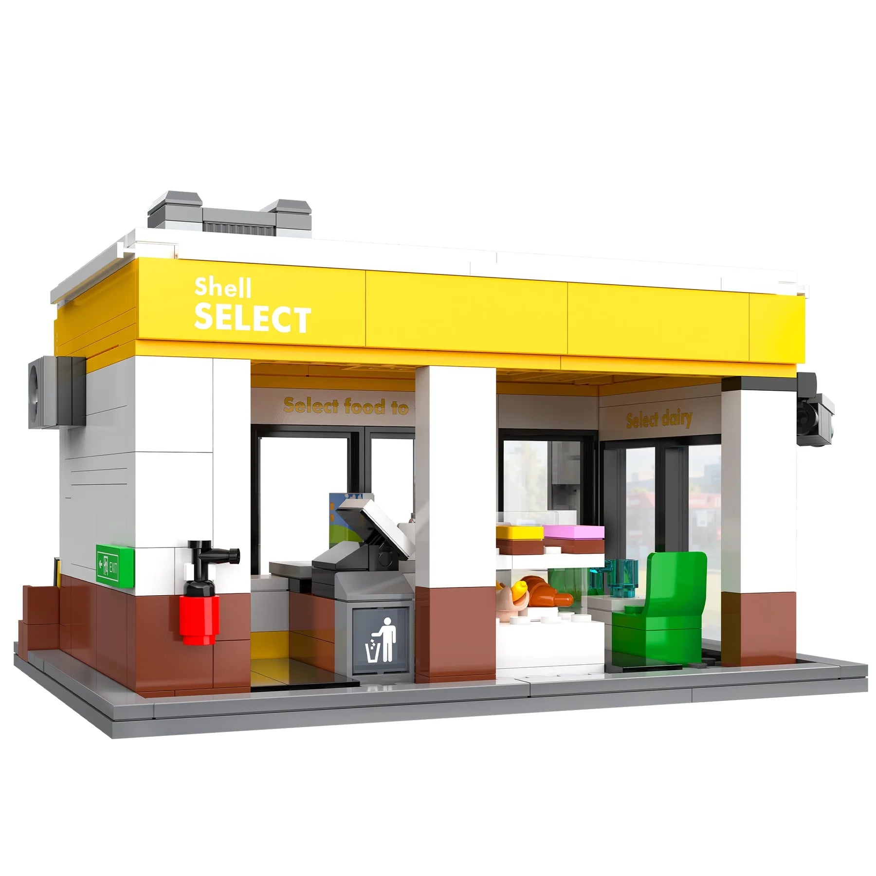 CaDA - C66027 - Shell Select Convenience Store - 303 Pieces