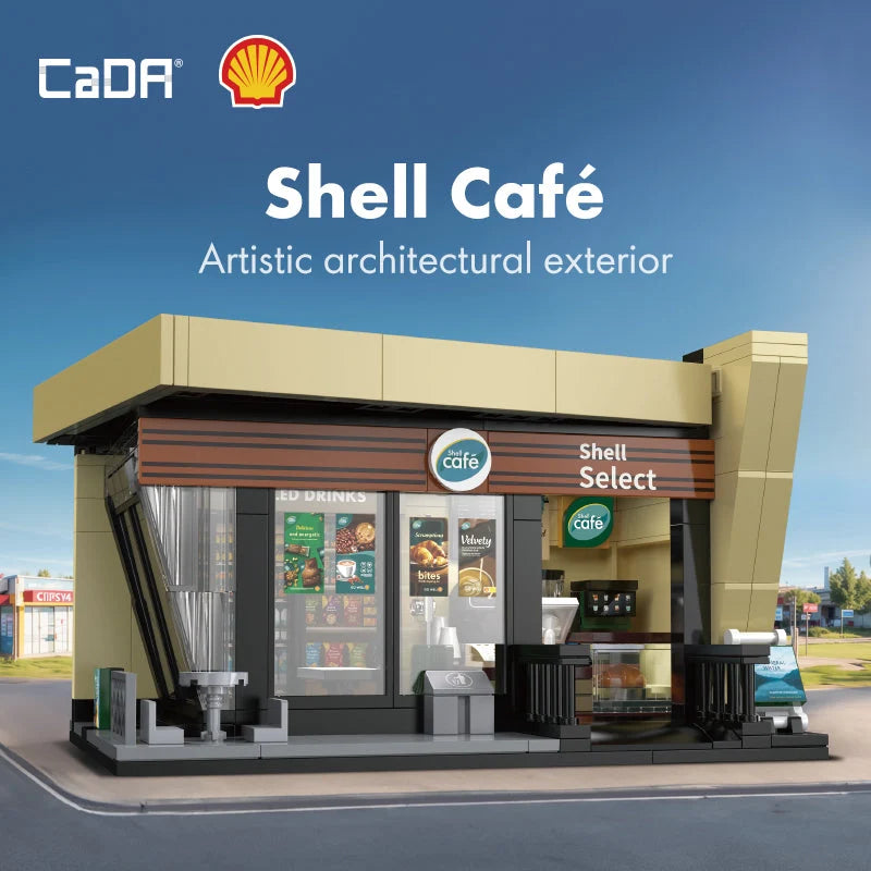 CADA - C66033W - Shell Select Cafe - 351 Pieces