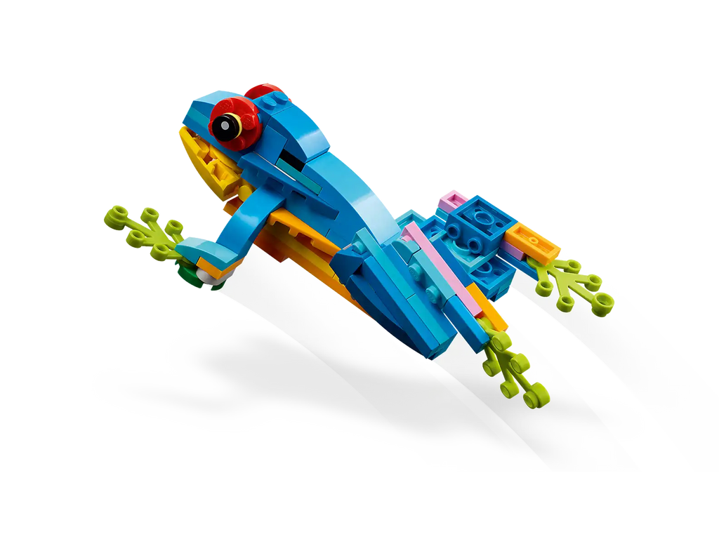 Compatible - Creator 3-in-1 - 31136 - Exotic Parrot - 253 Pieces