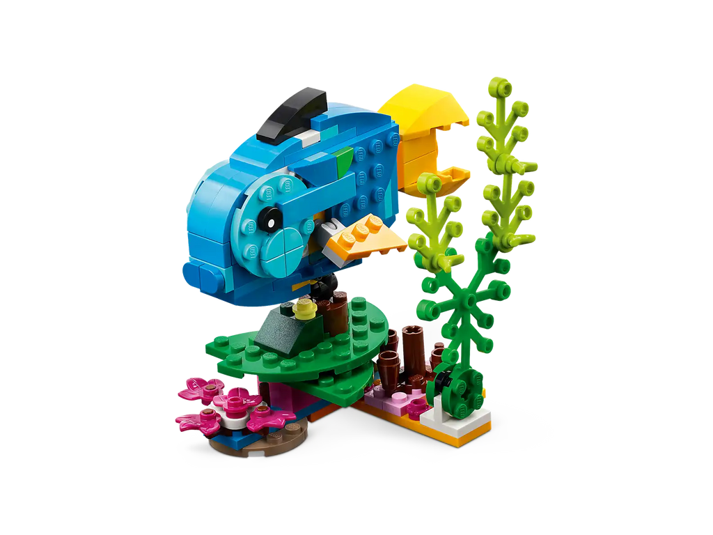 Compatible - Creator 3-in-1 - 31136 - Exotic Parrot - 253 Pieces