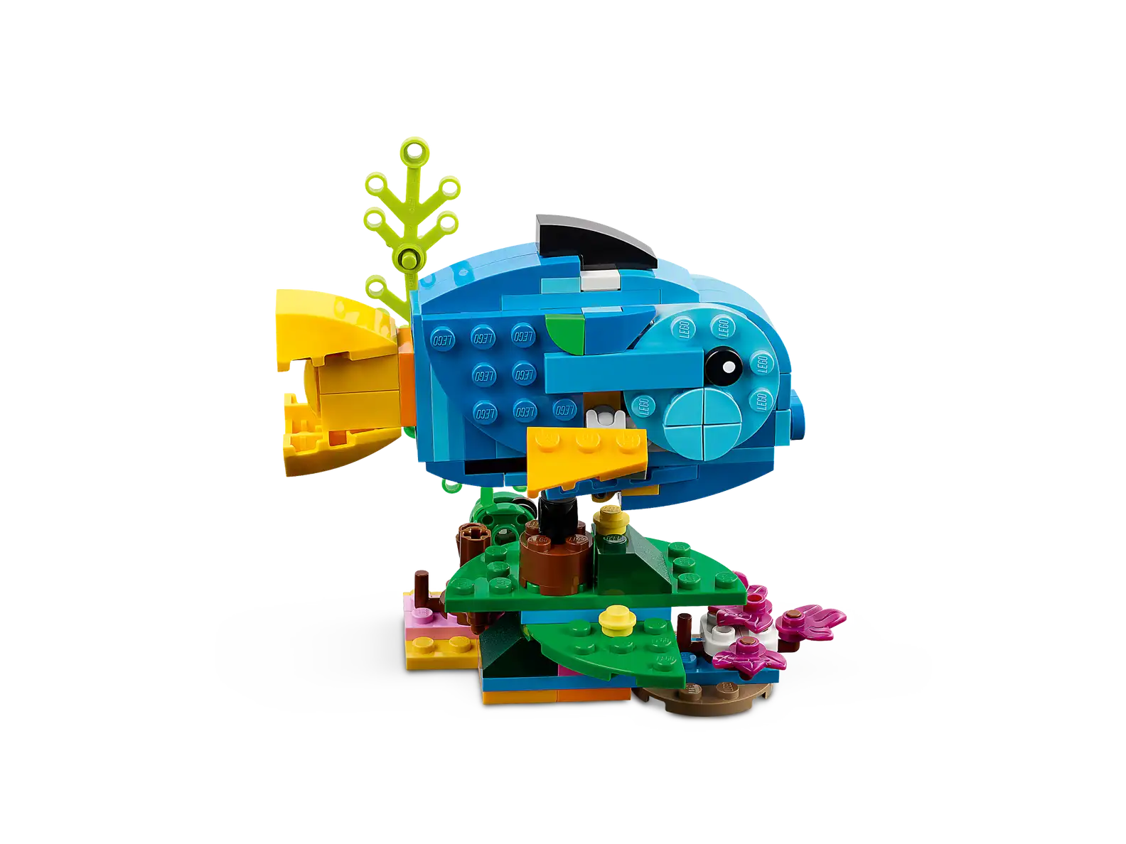 Compatible - Creator 3-in-1 - 31136 - Exotic Parrot - 253 Pieces