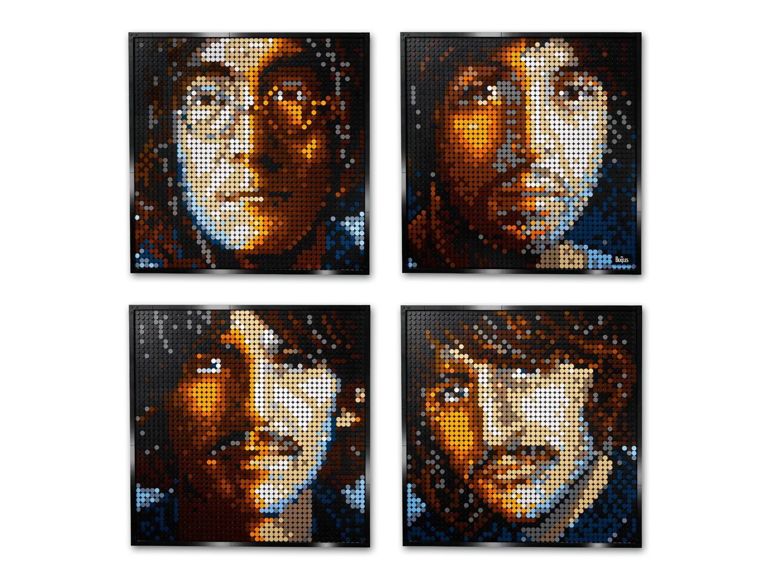 Compatible - Art - 31198 - The Beatles Pixel Art - 2933 Pieces