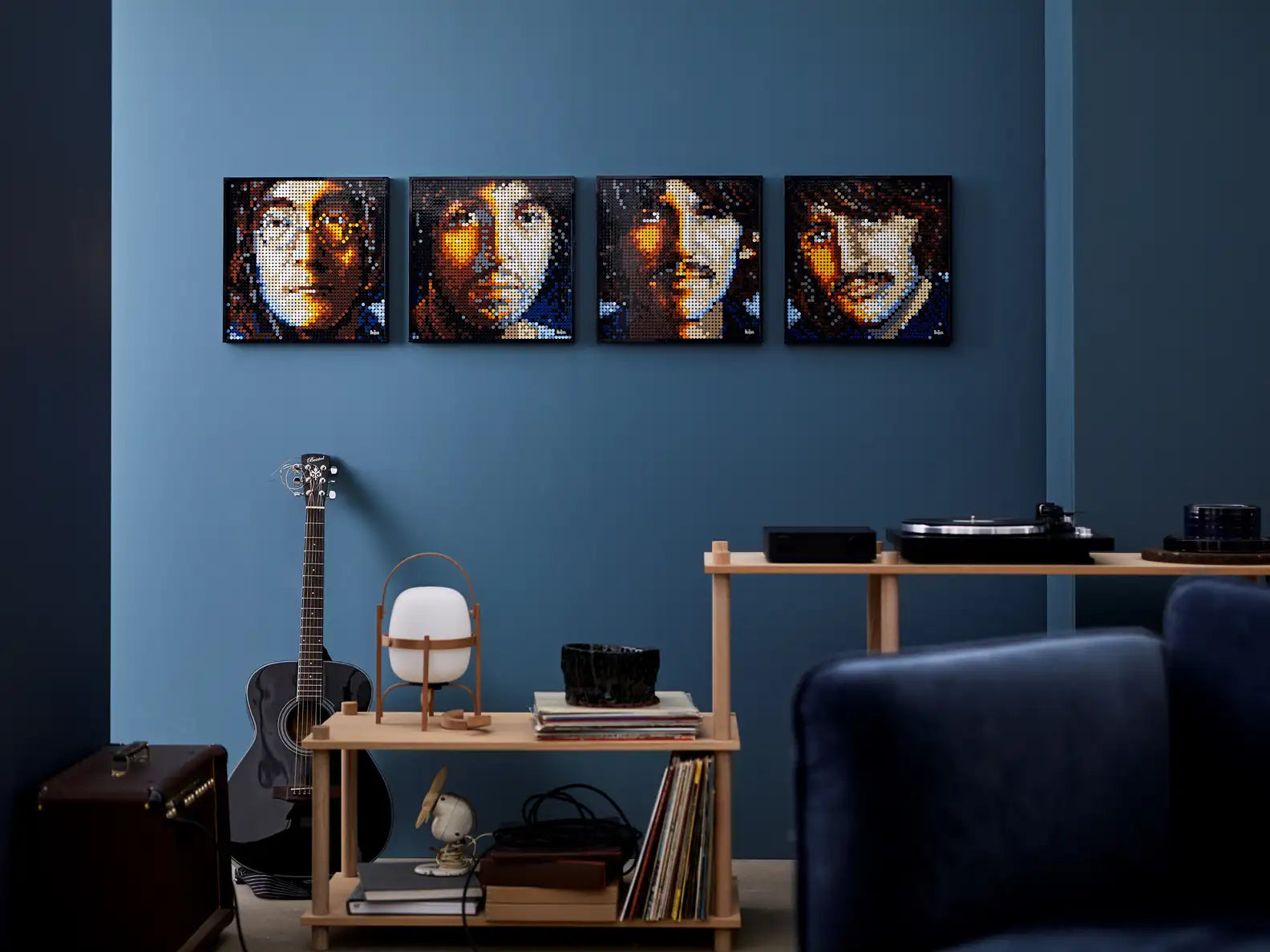 Compatible - Art - 31198 - The Beatles Pixel Art - 2933 Pieces