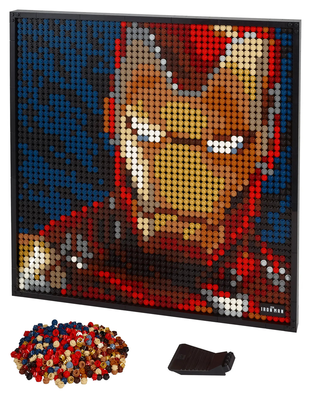 Compatible - Art - 31199 - Iron Man Portrait - 3,167 pieces