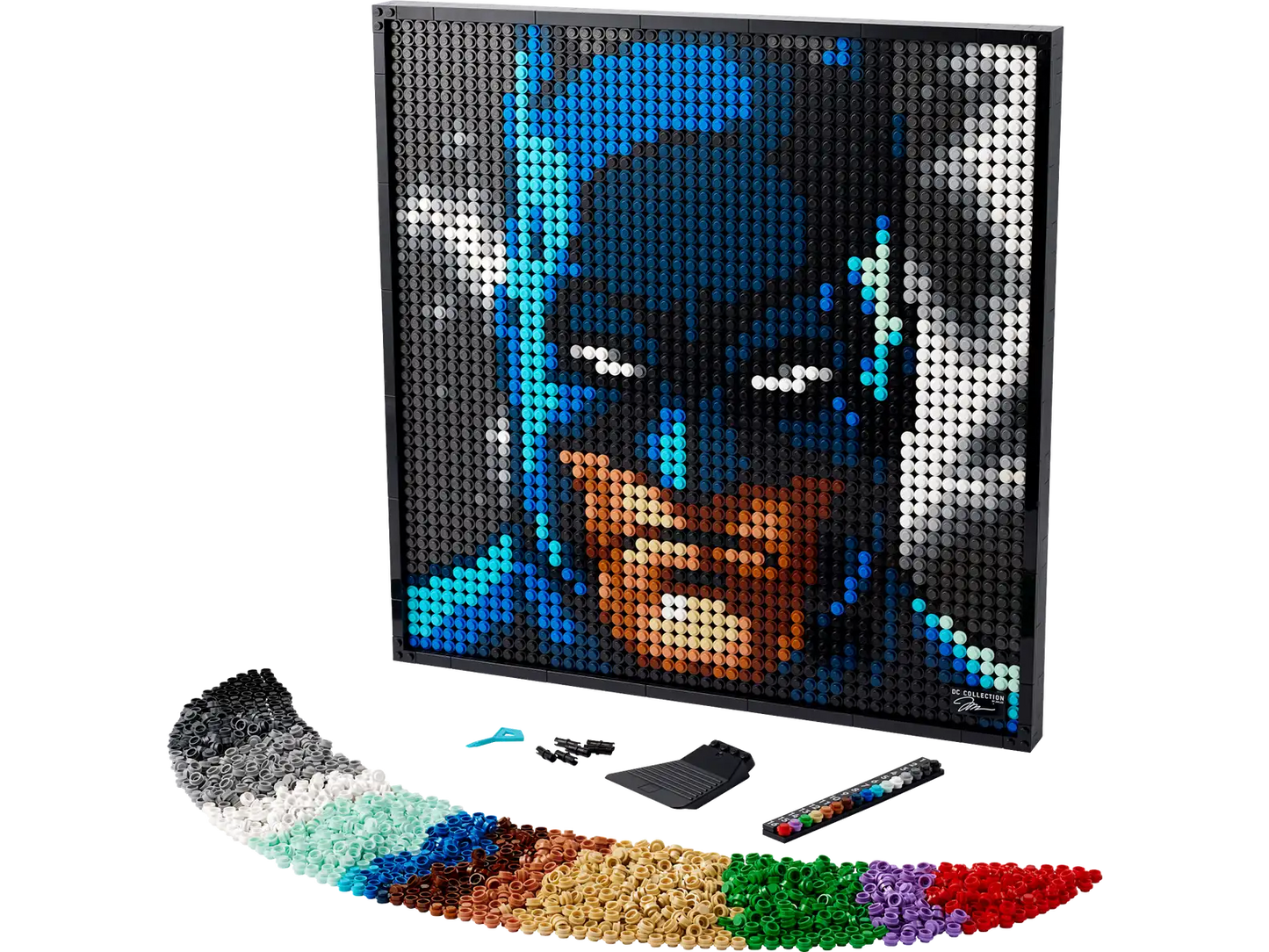 Compatible Batman Pixel Art Brick Set