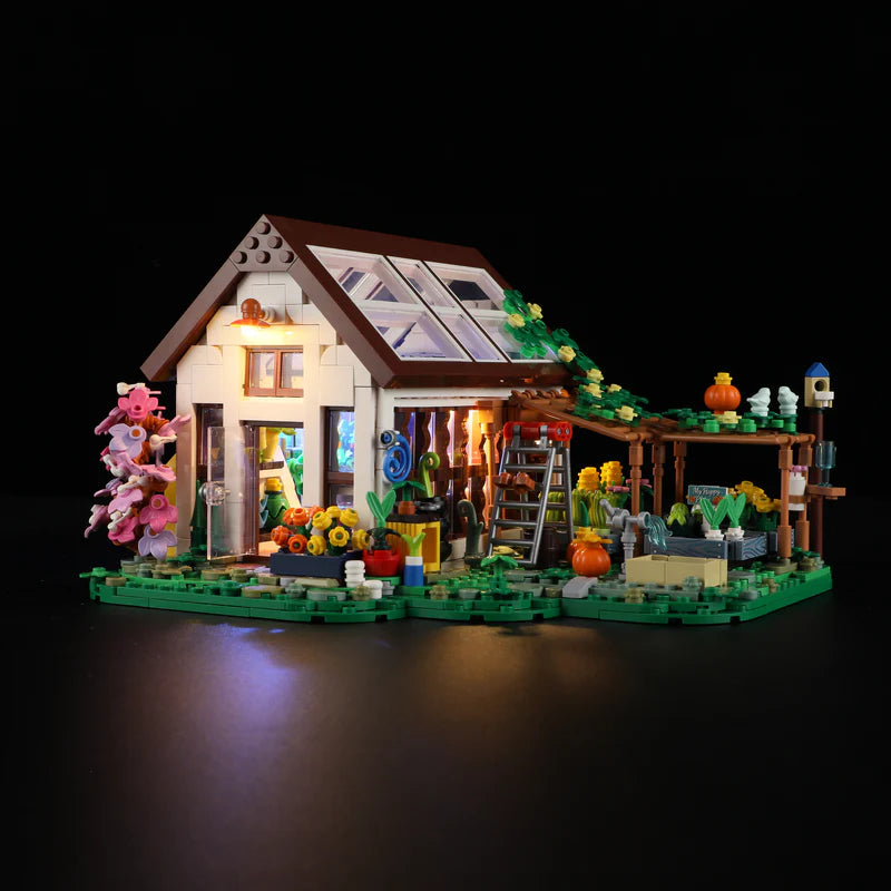 Funwhole/Lumibricks - F9059 - Home Greenhouse - 1428 Pieces