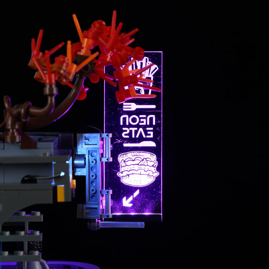 Funwhole/Lumibricks - F9042 - Cyberpunk Apartment - 2507 Pieces