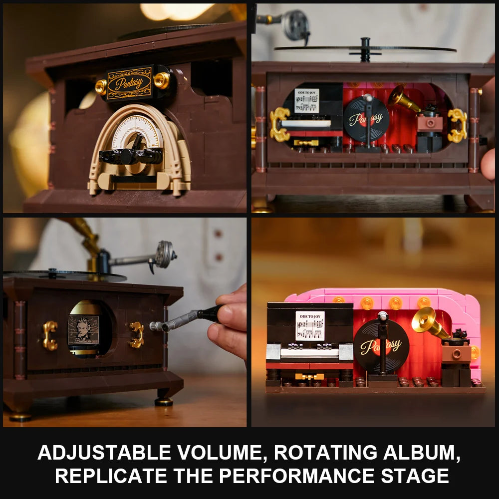 Pantasy - 85009 - Retro Gramophone - 1100 Pieces