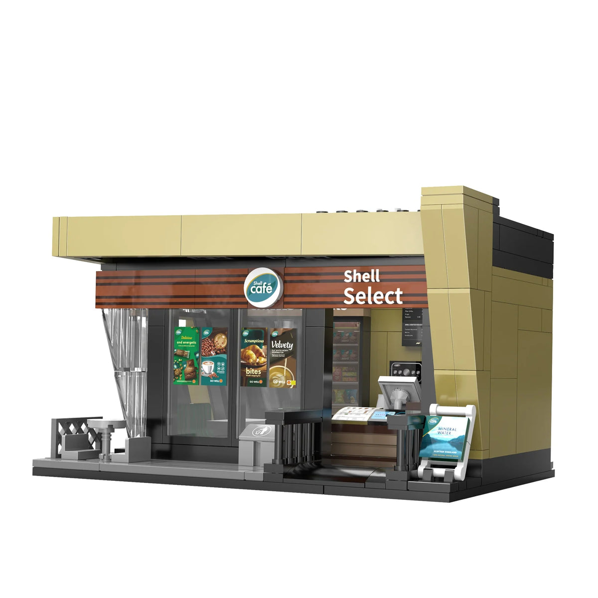CADA - C66033W - Shell Select Cafe - 351 Pieces