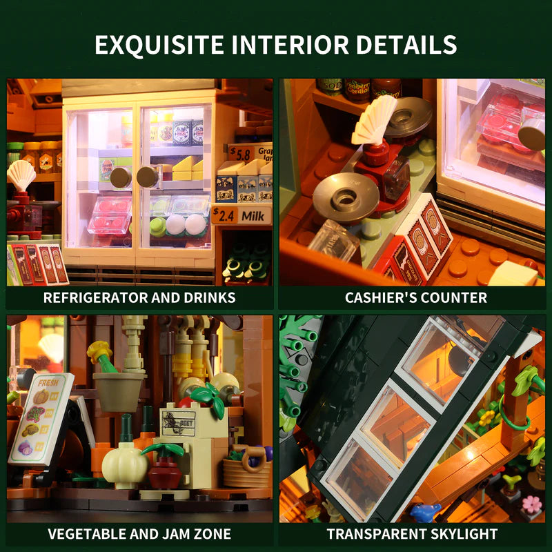 Funwhole/Lumibricks - F9029 - Farm Store - 1523 Pieces