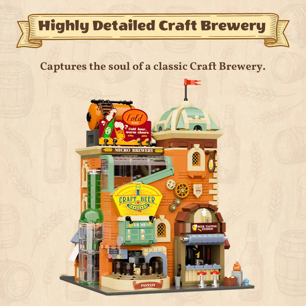Pantasy - 85023 - Craft Brewery - 3300 Pieces