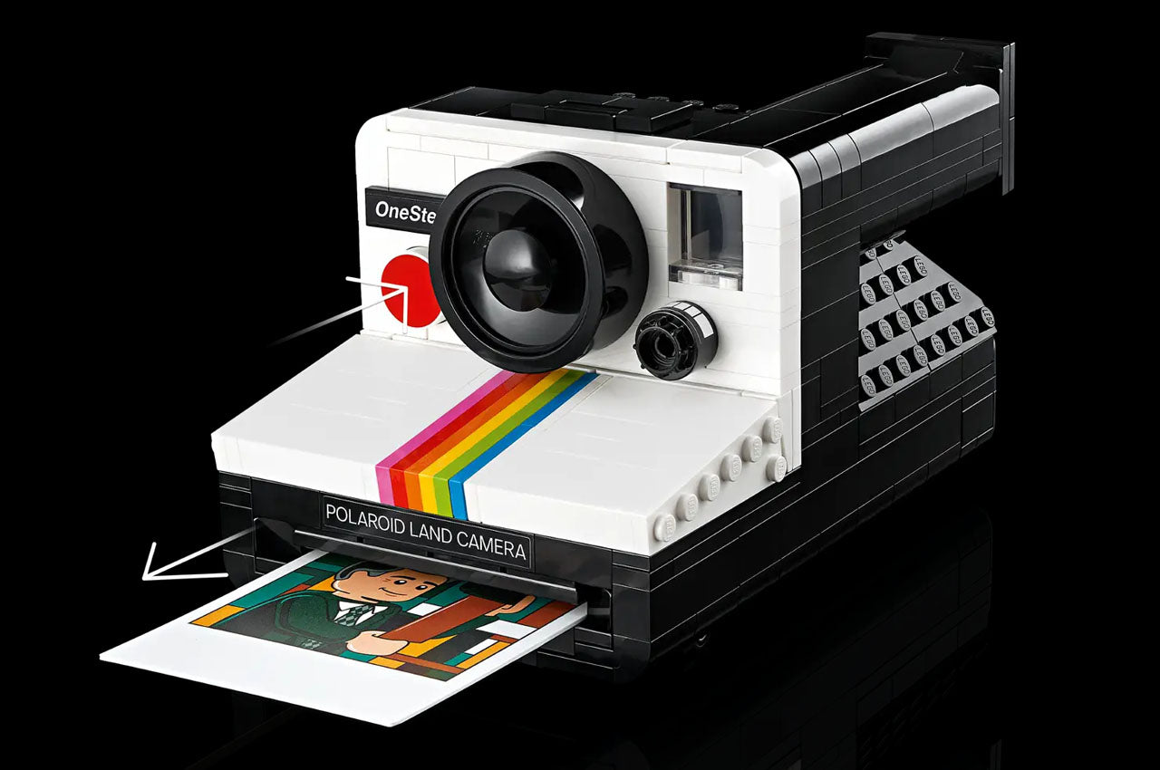 Compatible - IDEAS - 21345 - Polaroid OneStep SX-70 Camera - 516 Pieces