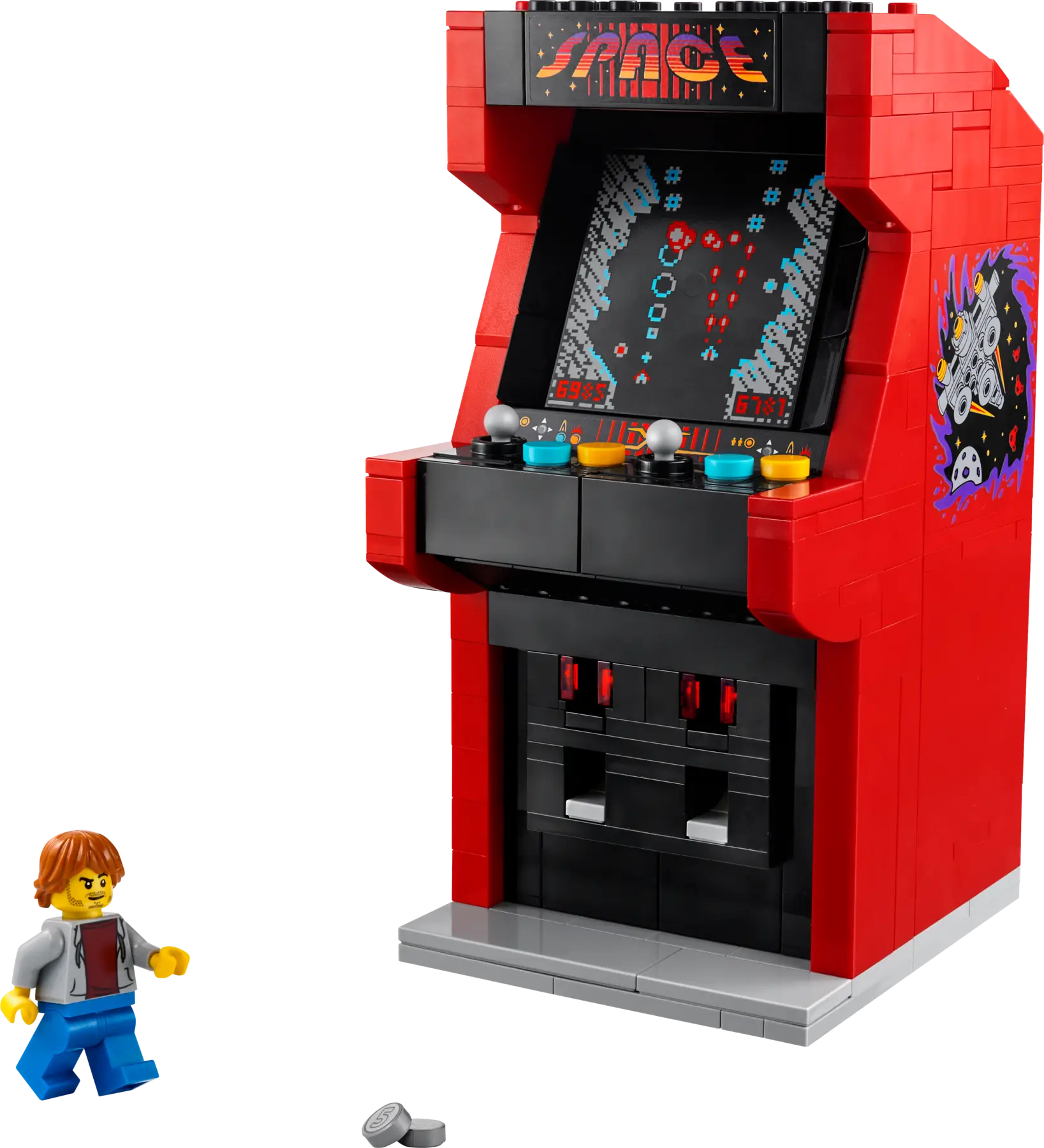 Compatible - Icons - 40805 - Arcade Machine - 468 Pieces