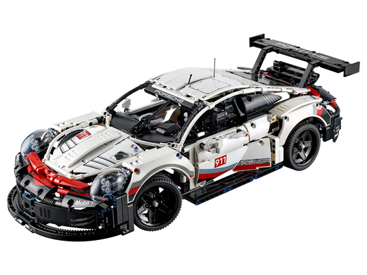 Compatible White Porsche 911 RSR