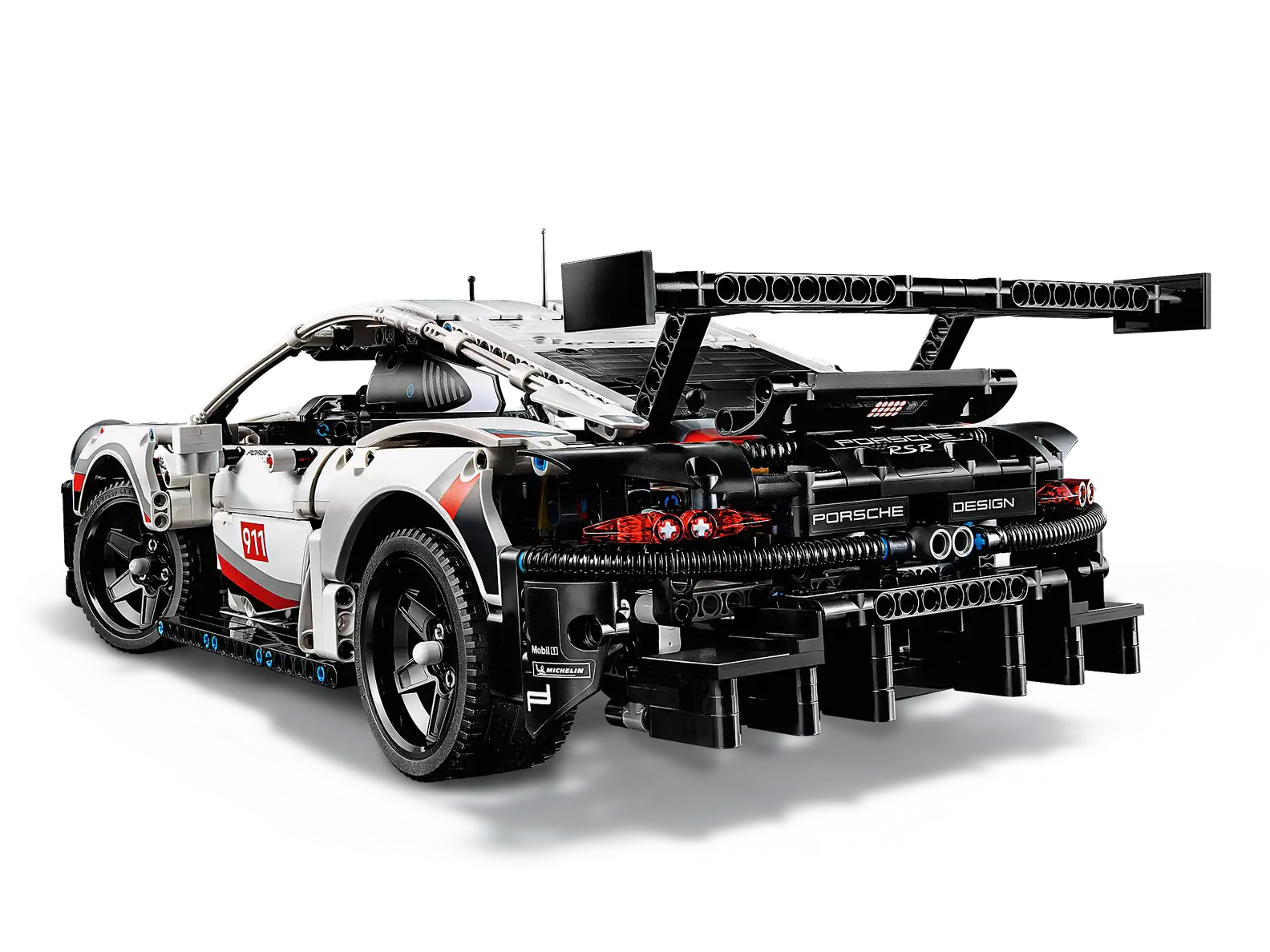 Compatible - Technic - 42096 - Porsche 911 RSR - 1580 Pieces (Group Order Discount Not Applicable)
