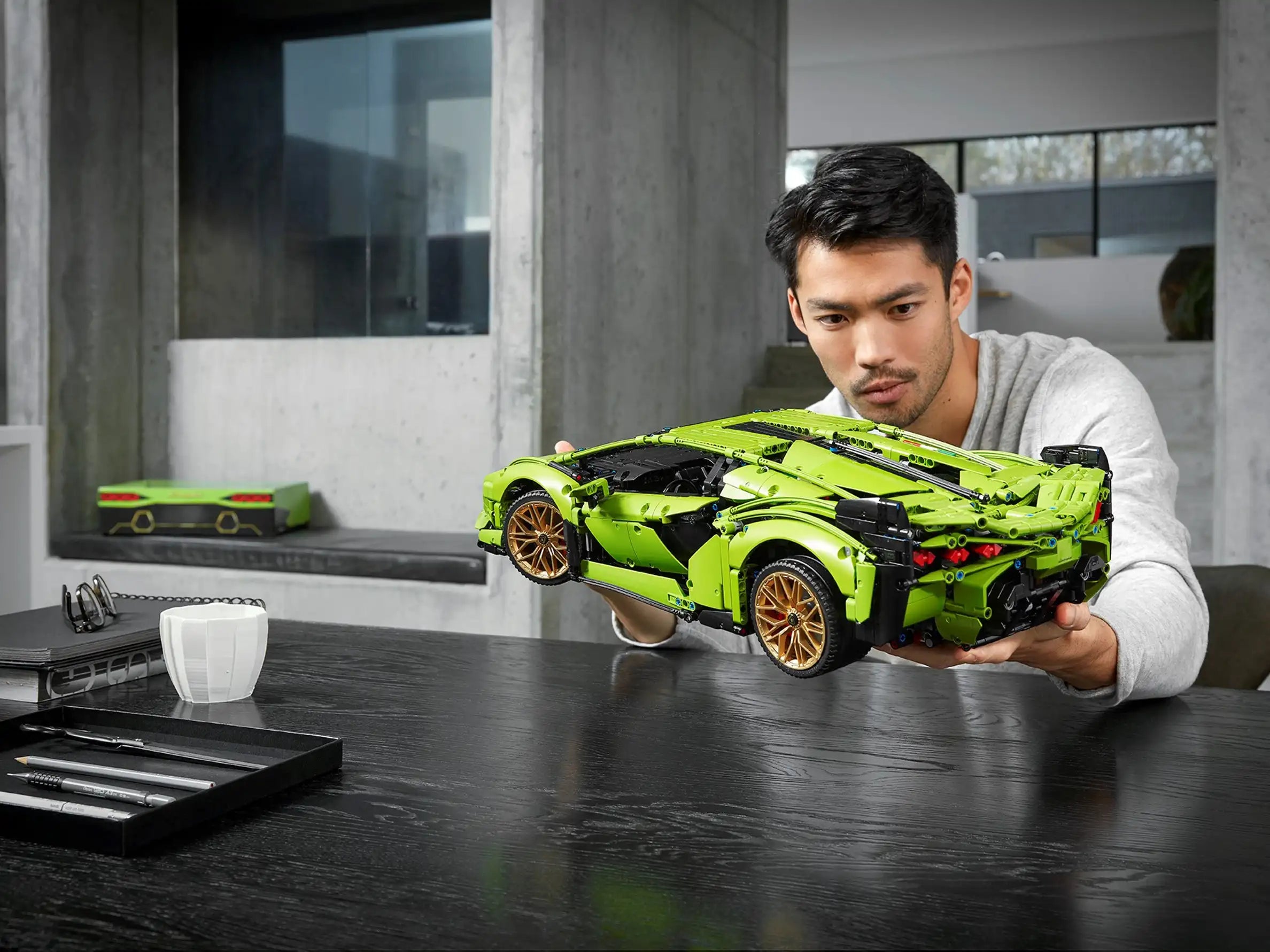 Compatible - Technic - 42115 - Lamborghini Sian FKP 37 - 3696 Pieces