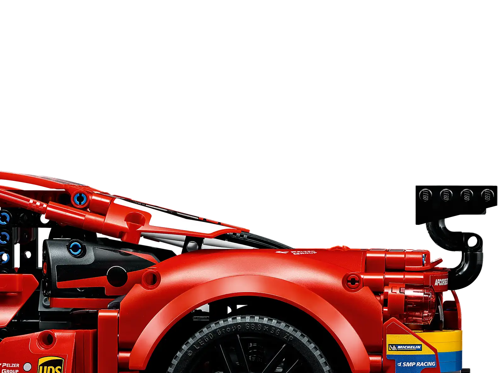 Compatible - Technic - 42125 - Ferrari - 488 GTE AF Corse "51" Supercar - 1684 Pieces