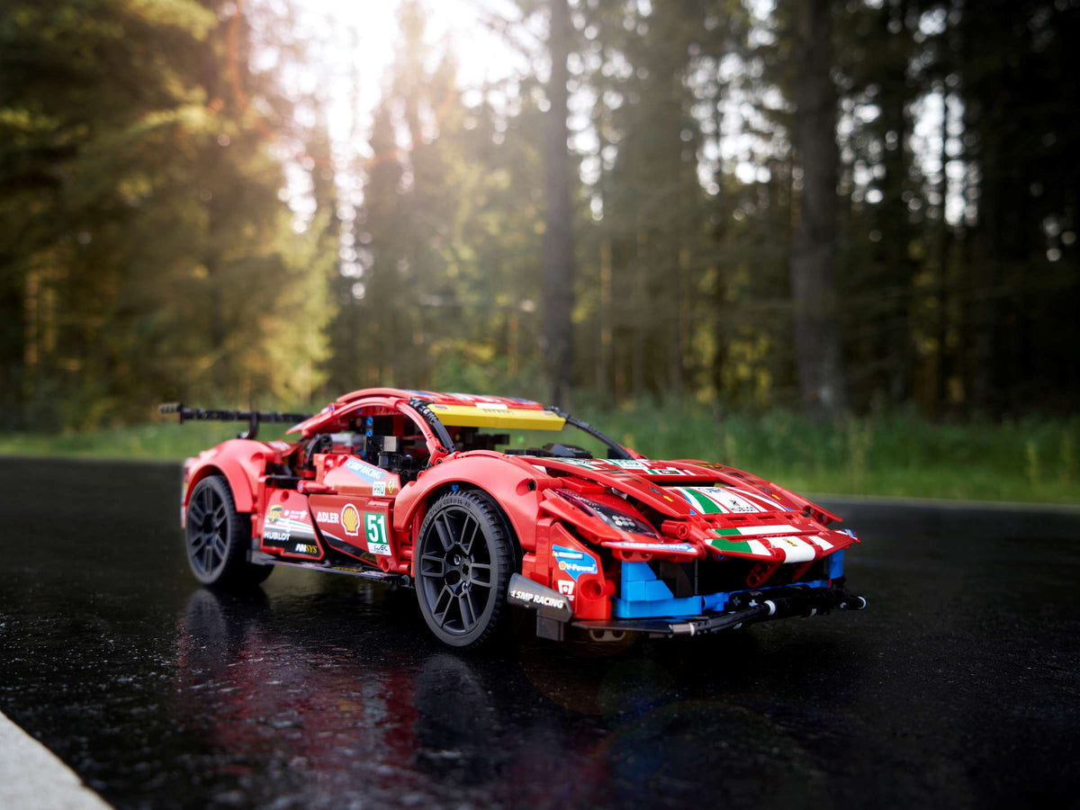 Compatible - Technic - 42125 - Ferrari - 488 GTE AF Corse "51" Supercar - 1684 Pieces