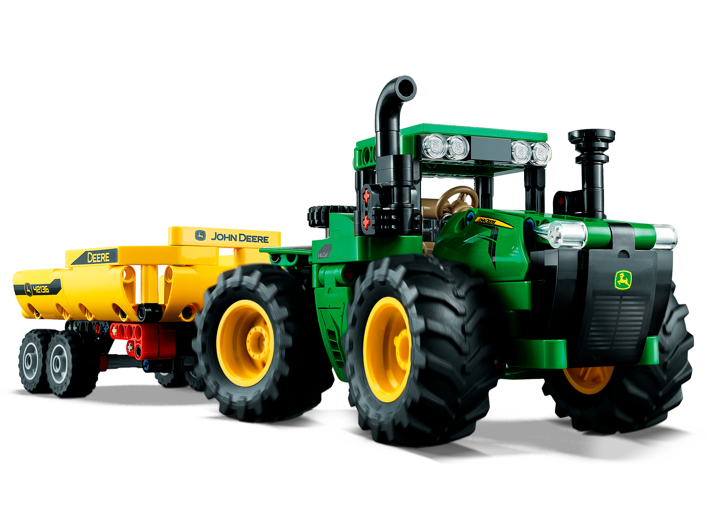Compatible - Technic - 42136 - John Deere 9620R 4WD Tractor - 390 Pieces