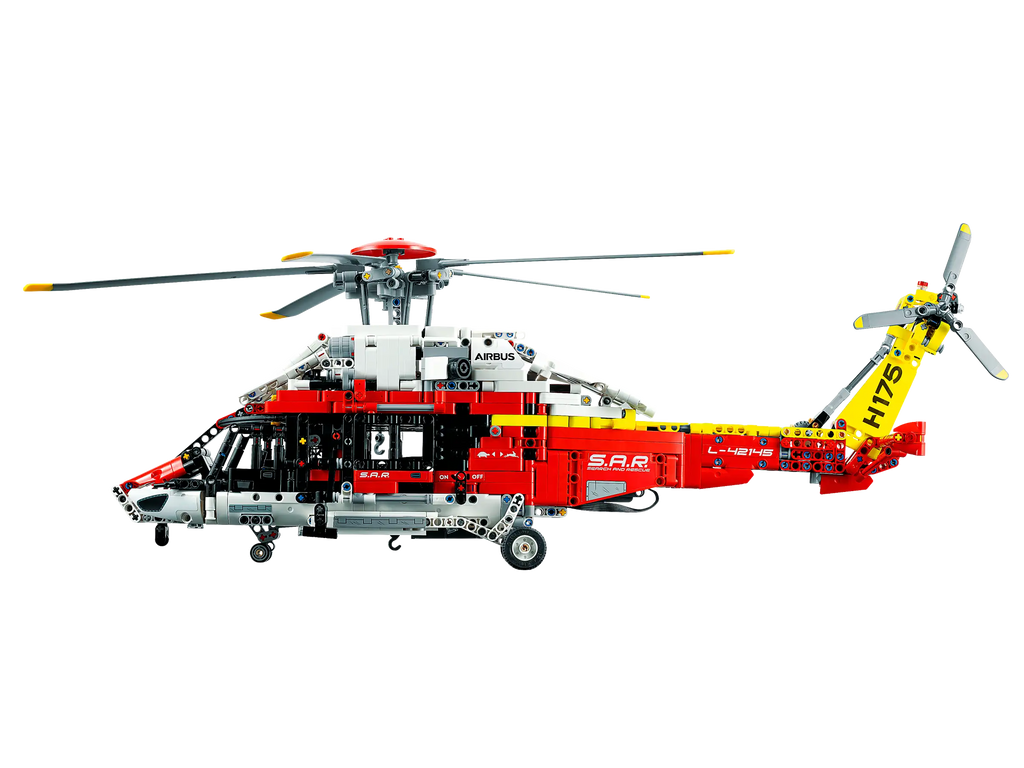 Compatible - Technic - 42145 - Airbus H175 Rescue Helicopter - 2001 Pieces