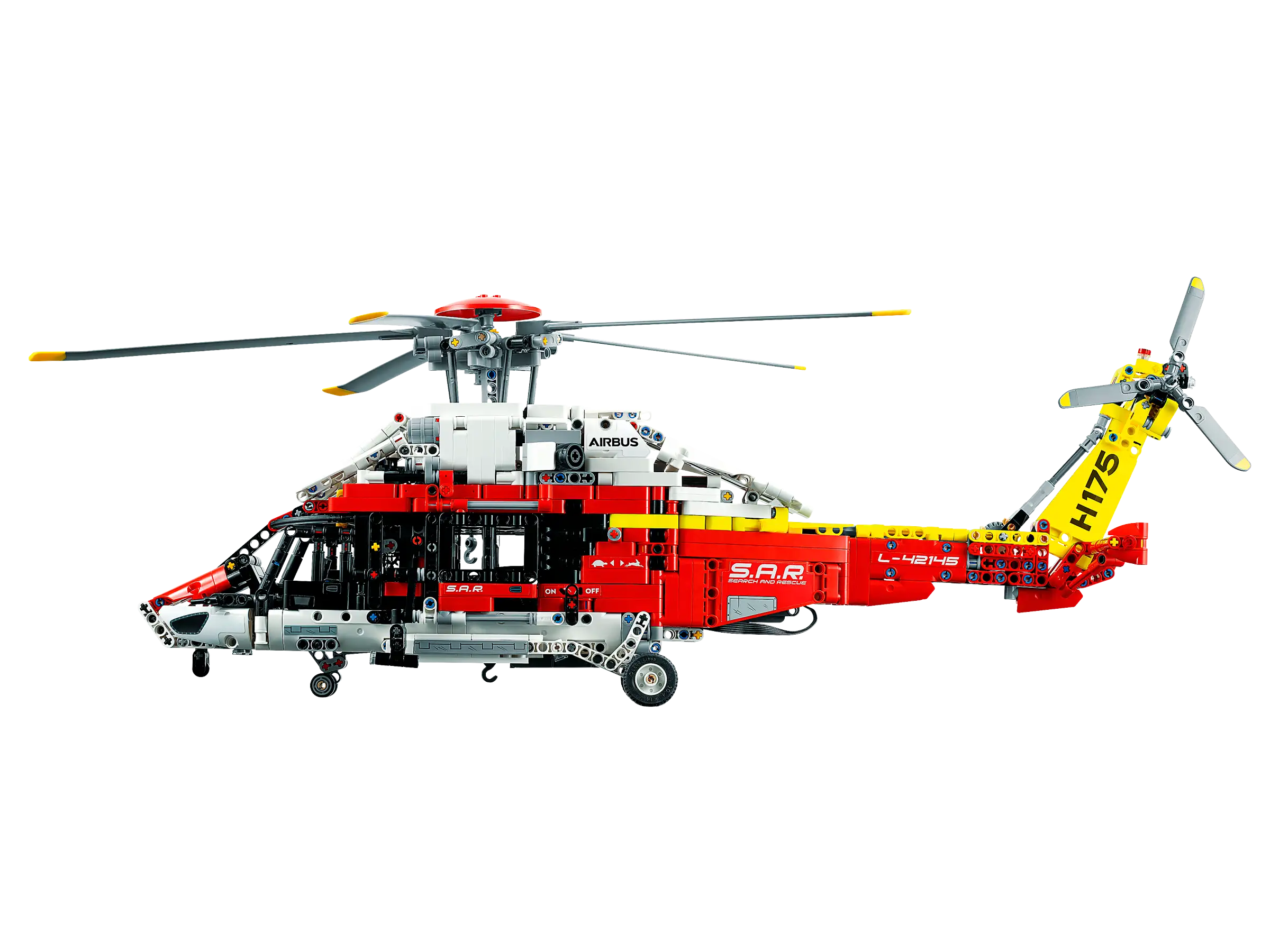 Compatible - Technic - 42145 - Airbus H175 Rescue Helicopter - 2001 Pieces