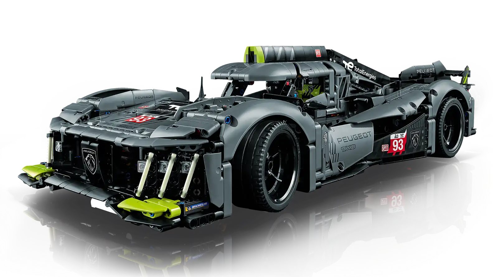 Compatible - Technic - 42156 - Peugeot 9X8 Le Mans Hypercar - 1775 Pieces