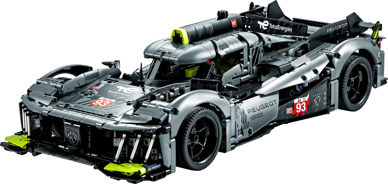 Compatible - Technic - 42156 - Peugeot 9X8 Le Mans Hypercar - 1775 Pieces