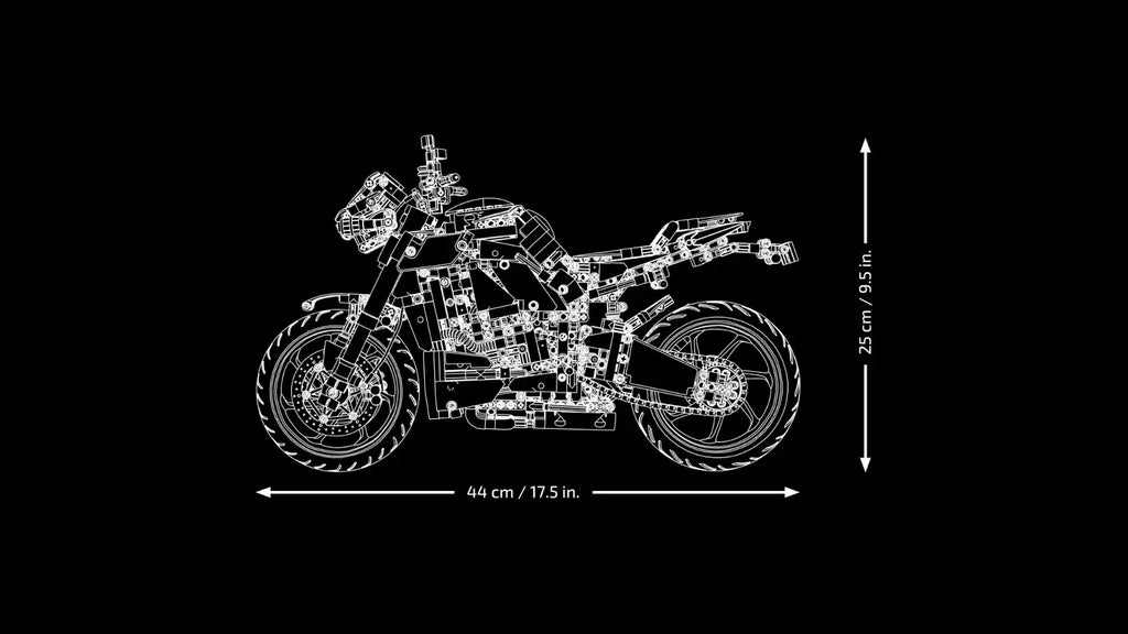 Compatible - Technic - 42159 - Yamaha MT-10 SP Motorcycle - 1478 Pieces