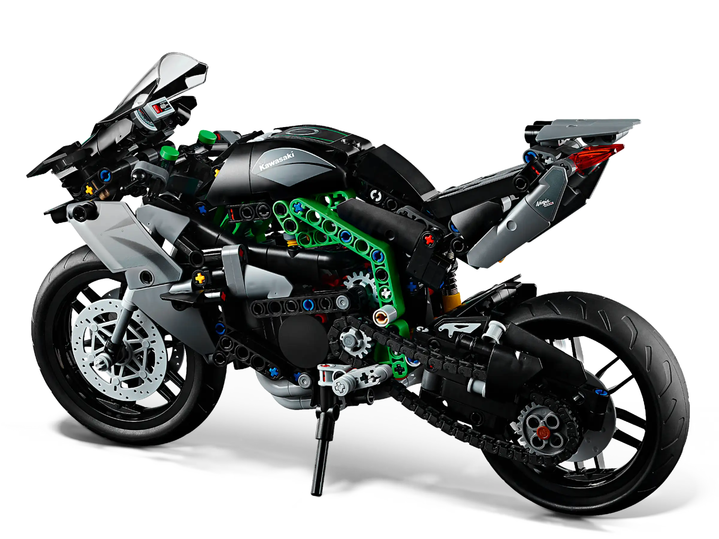 Compatible - Technic - 42170 - Kawasaki Ninja H2R Motorcycle - 643 Pieces
