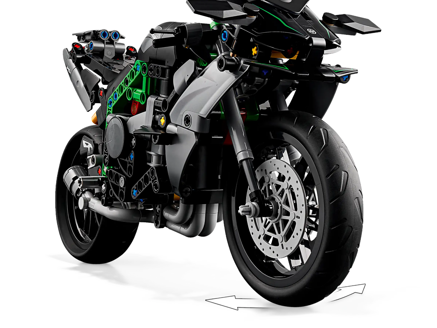 Compatible - 42170 - Kawasaki Ninja H2R Motorcycle - 643 Pieces