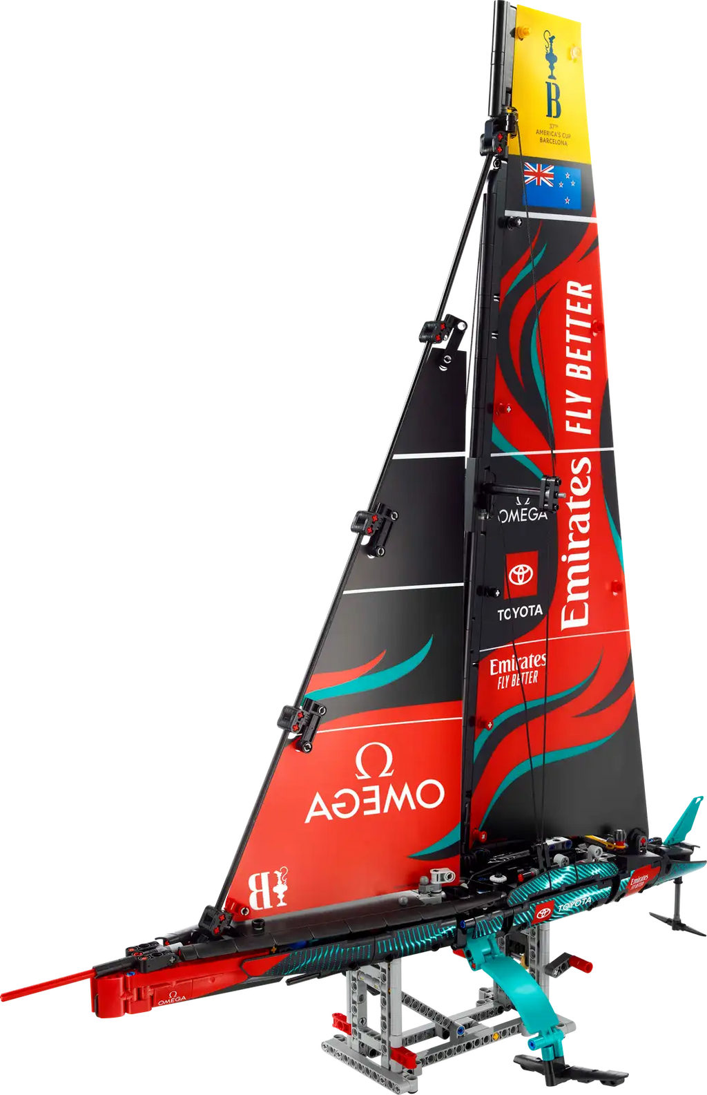 Compatible - Technic - 42174 - Emirates Team New Zealand AC75 Yacht - 962 Pieces
