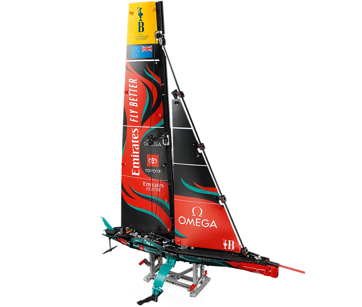 Compatible - Emirates Team New Zealand AC75 Yacht - 42174 - 962 Pieces