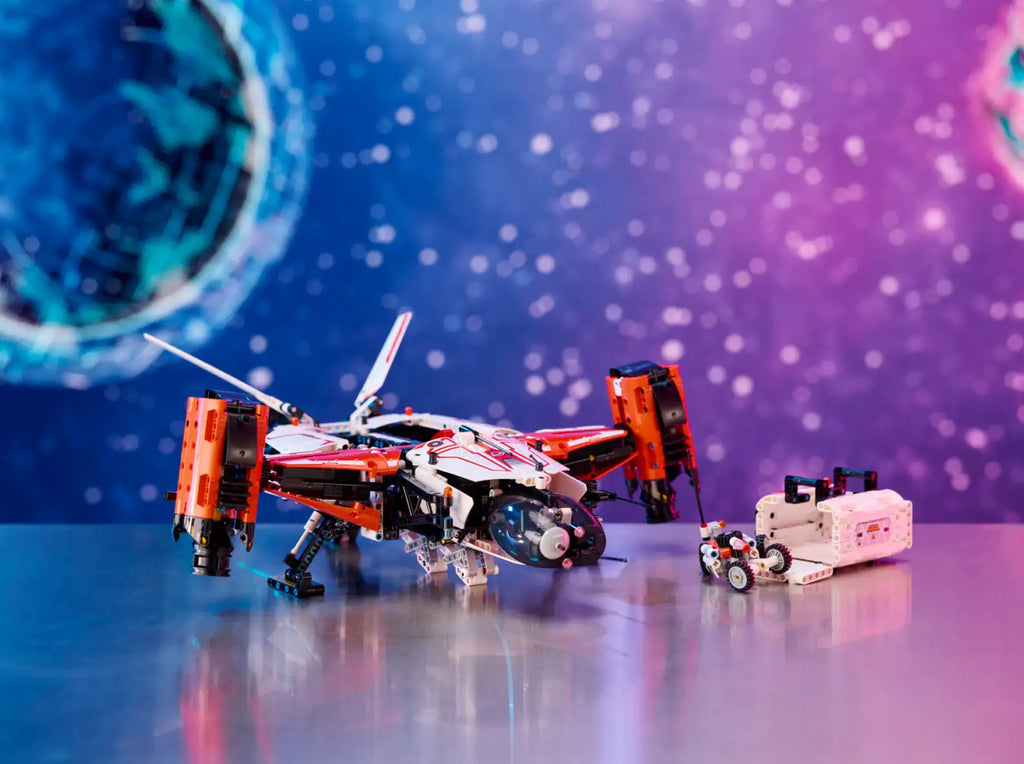 Compatible - Technic - 42181 - VTOL Heavy Cargo Spaceship LT81 - 1365 Pieces