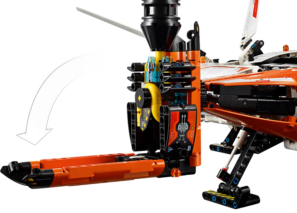 Compatible - Technic - 42181 - VTOL Heavy Cargo Spaceship LT81 - 1365 Pieces