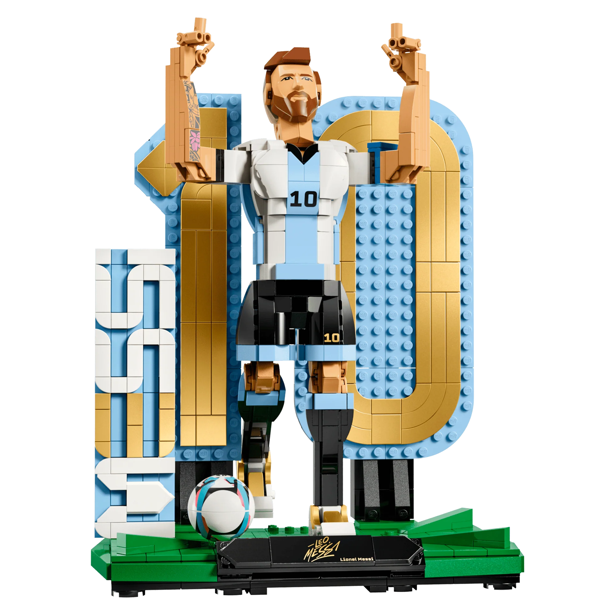 Compatible - Editions - 43015 - Lionel Messi – Soccer Legend - 958 Pieces