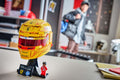 Compatible - 43022 - Editions - Scuderia Ferrari HP Lewis Hamilton Helmet - 884 Pieces